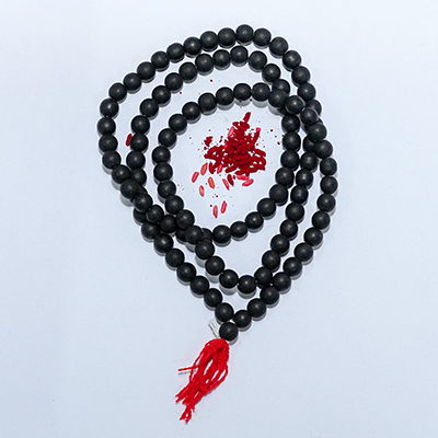 Lava Stone Mala- लावा स्टोन माला ( गुरुदेव जी के द्वारा सिद्ध किए गए)